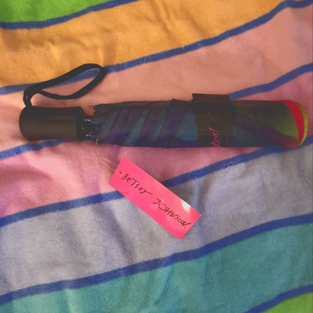 Betsey Johnson Ombre Umbrella